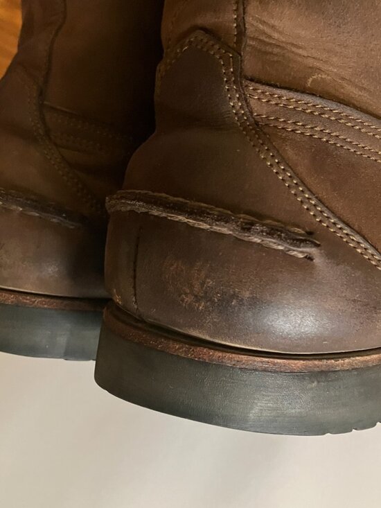 Vintage Florsheim Outdoorsman Boots Mens 10 Brown Leather Chukka Made in USA main image 9